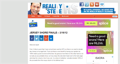 Desktop Screenshot of jerseyshore.realitysteve.com