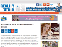 Tablet Screenshot of kardashians.realitysteve.com